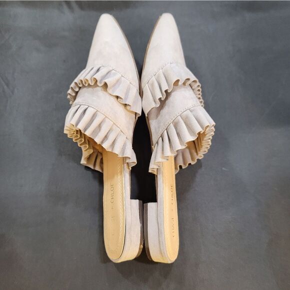 BRAND NEW CHASE&CHLOE POINTED TOE SLIP-ON WOMEN"S MULE - Picture 9 of 14